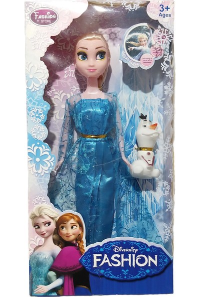 Frozen Sesli Müzikli Elsa ve Olaf Figür Oyuncak