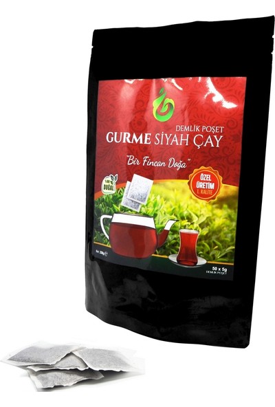 En Yeşil Çay Demlik Poşet Gurme Siyah Çay 250 gr