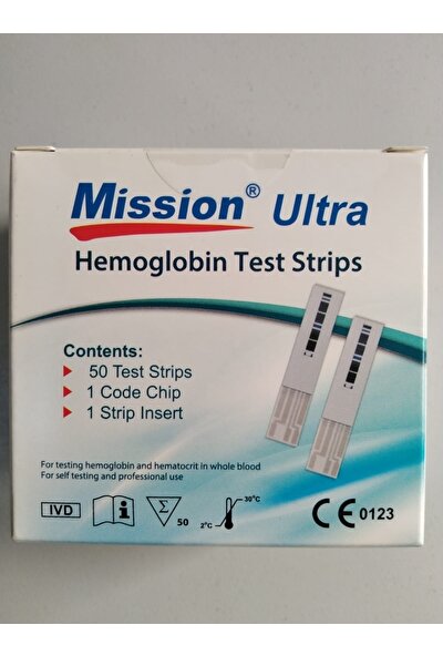 Mission Acon Mission Ultra Hemoglobin / Hemotokrit Ölçüm Stribi