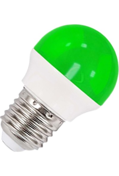 Fsl G45 1,8W LED Gece Ampulu E27 Yeşil