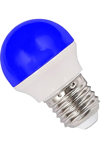 Fsl G45 1,8W LED Gece Ampulu E27 Mavi