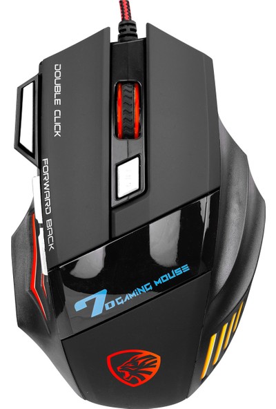 Hytech Gamy Hy-X7 Rainbow LED Oyuncu Mouse