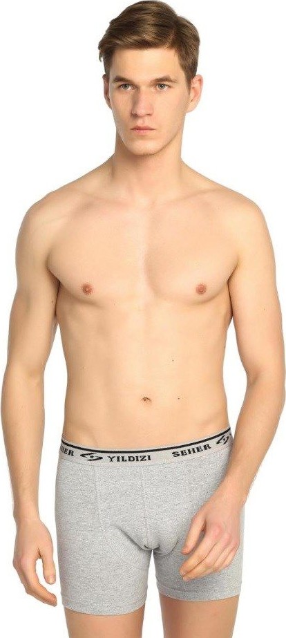 Seher Yıldızı 12 Adet Seher Yıldızı Siyah Renk Elastan Boxer görsel 3