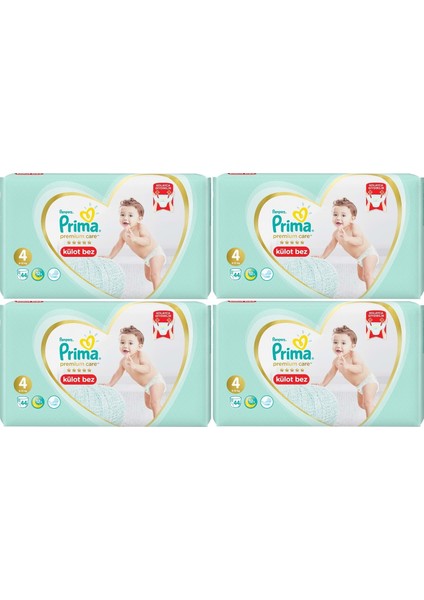 Premium Care Külot Eko Beden:4 (9-15 Kg) 4 x 44'lü
