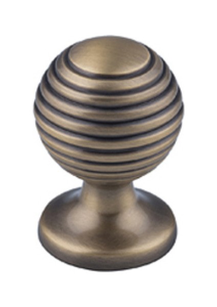 Gaın Düğme Kulp Antik Bronz Ø25MM
