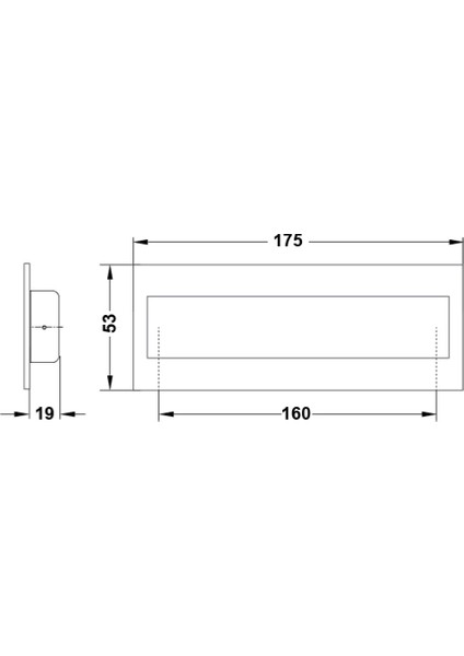 Martın Gömme Kulp Antik Bronz 160MM