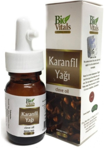 Karanfil Yağı 20ML - Aromatik Bitkisel Yağ