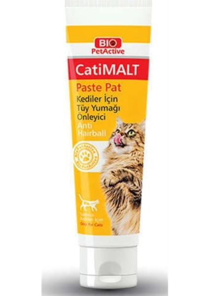 Biopetactive Kedi Maltı Catimalt Paste Pat Kedi Tüy Yumağı Önleyici 100ML