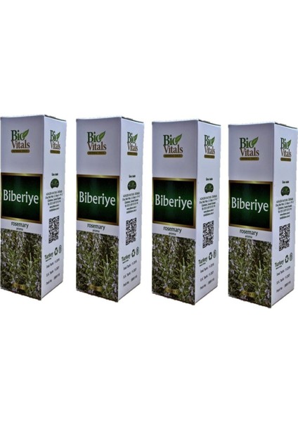 Biberiye Yağı Yağı 20 ml 4 Adet