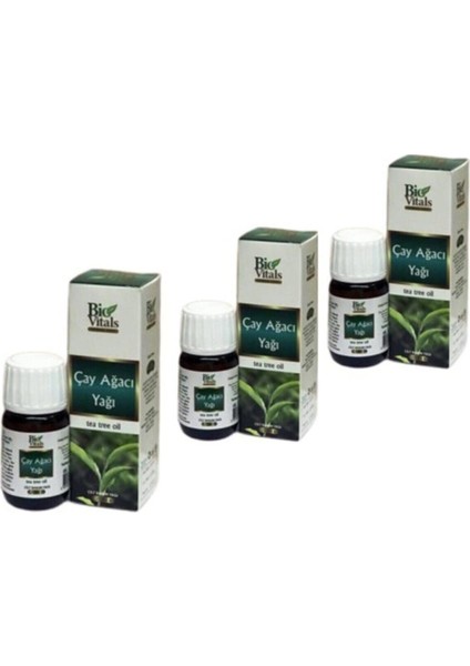 Çay Ağacı Yağı 20 ml 3 Adet