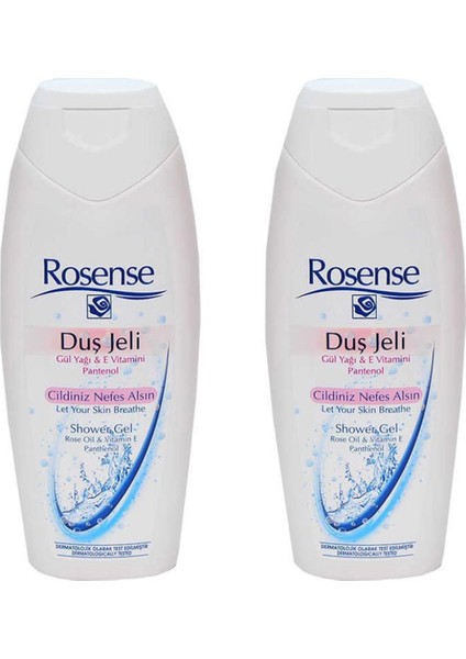Gül Özlü Duş Jeli 400 ml x 2 Adet