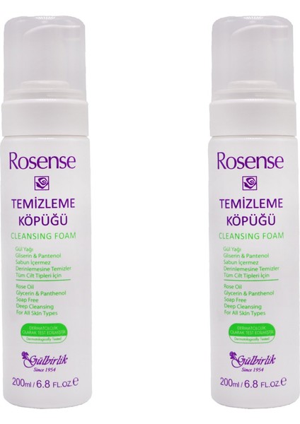 Temizleme Köpüğü 200 ml x 2 Adet