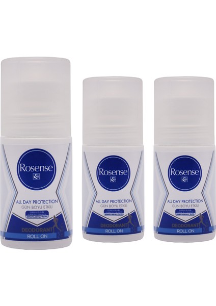 Roll On Bay 50 ml x 3 Adet