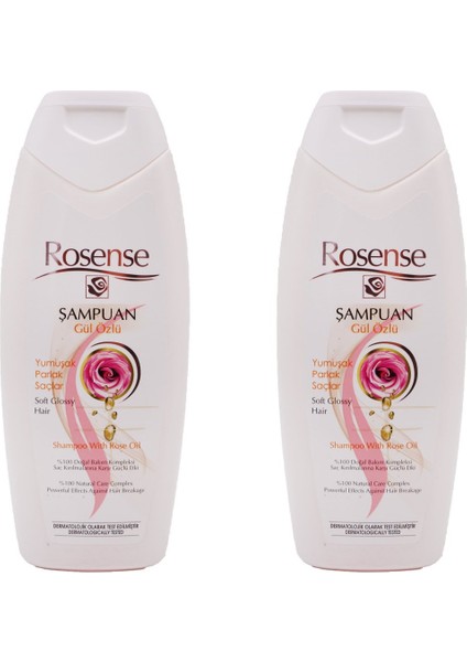 Gül Özlü Şampuan 400 ml x 2 Adet