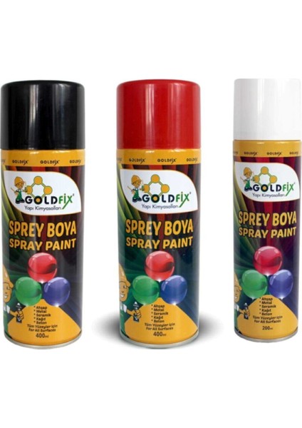 Sprey Boya Siyah 400ML