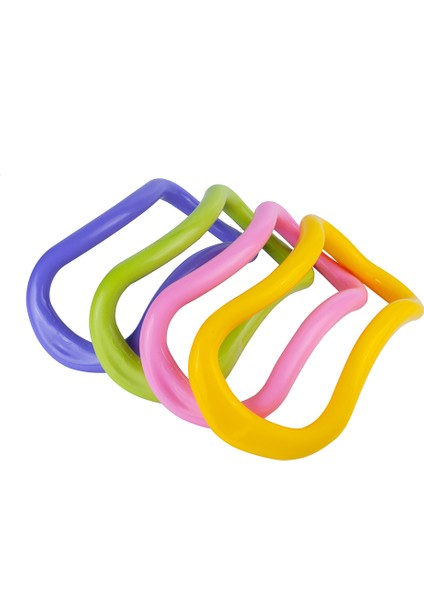 Yoga Ring Esneme Güçlendirme, Uyluk İçin, Jimnastik Yoga Yüzüğü Pembe modelleri