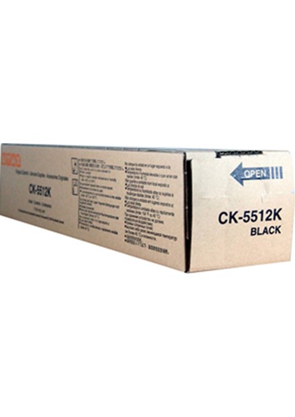 CK-5512K 400CI Siyah Toner 20.000 Sayfa 1T02R60UT0