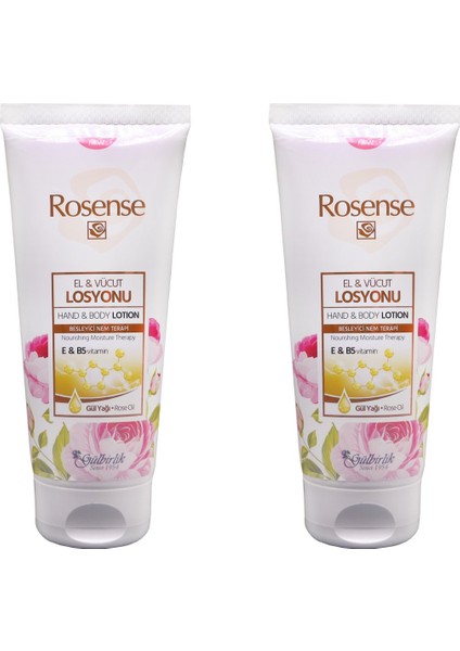 El ve Vücut Losyonu 200ML x 2 Adet