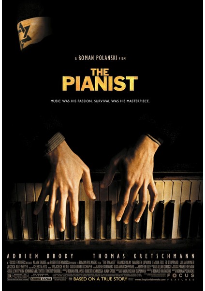 The Pianist Film Afişi Poster (35 x 50 Cm.)