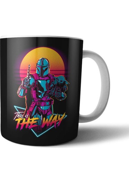 The Mandalorian Baby Yoda Grogu Star Wars Kupa Bardak Model 3