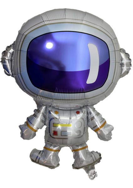 Astronot Figürlü Folyo - Folyo Balon - 18 Inç - 5 ADET