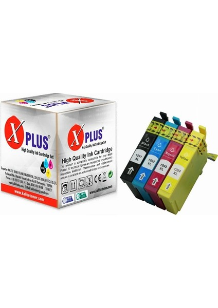 Xplus® Stylus Office BX935FWD Uyumlu 4 Renk Muadil Kartuş Seti