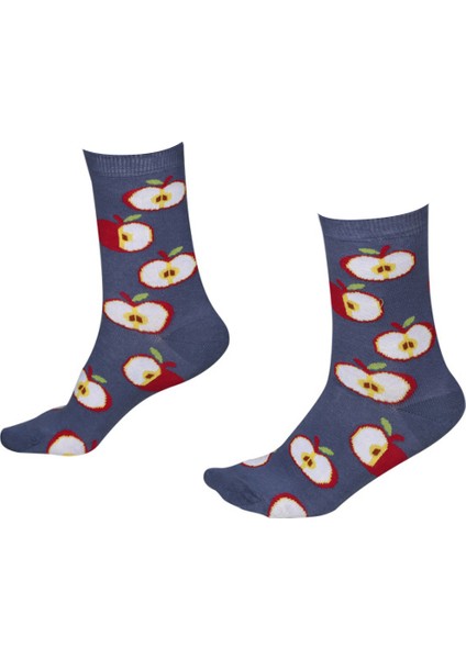 Kadın The Socks Company Tasty Apples Kadın Çorap 15KDCR776K fiyatları
