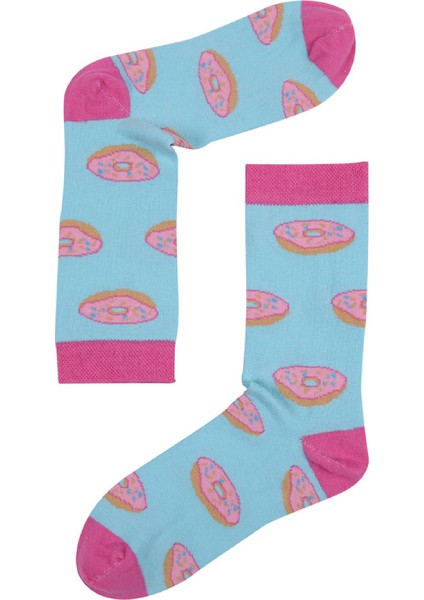 Kadın The Socks Company Donuts Kadın Çorap 15KDCR784K