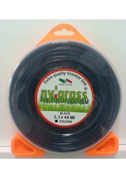 4köşe Siyah 3,3 mm 44MT Misina