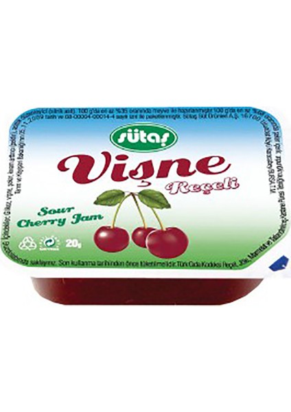 Kahvaltılık Piknik Vişne Reçeli 120X20GRAM