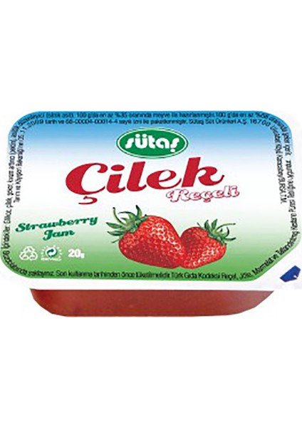 Kahvaltılık Piknik Çilek Reçeli 120X20 Gram