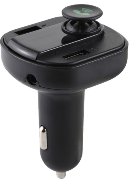 V-025 LED Ekran Usb+Tf Desteği 2.1A Bluetooth Destekli Fm Transmitter