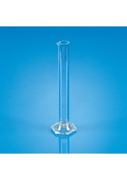 Altıgen Taban Mezür Cam 50 ml