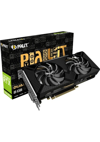 Nvidia Geforce RTX2060 Super Dual 8gb 256BIT (DX12) Pcı-E 3.0 X16 Gddr6 Ekran Kartı NE6206S018P2-1160A-1