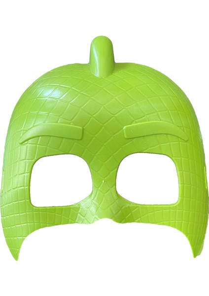 Karakter Maske - Kertenkele Maske - Pj Mask - Yeşil