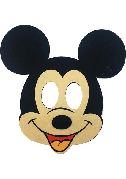 Maske - Mickey Mousse Maske - Keçe - Parti