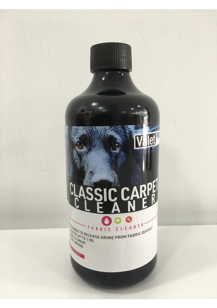 Valet Pro Classic Carpet Cleaner 500 ml Bölünmüş Ürün