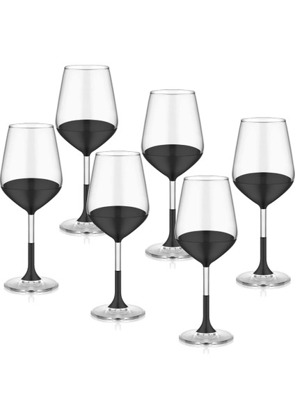 Dark Şarap Kadehi 6'lı Set