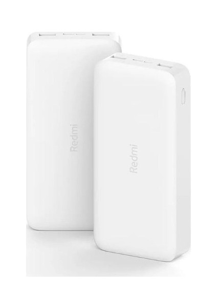 Redmi Powerbank 20000 Mah Taşınabilir Hızlı Şarj 18W Kablo  Beyaz