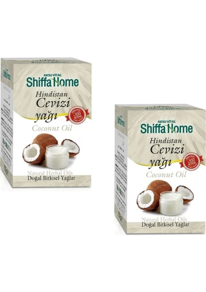 Shiffa Home Hindistan Cevizi Yağı 150 gr x 2'li