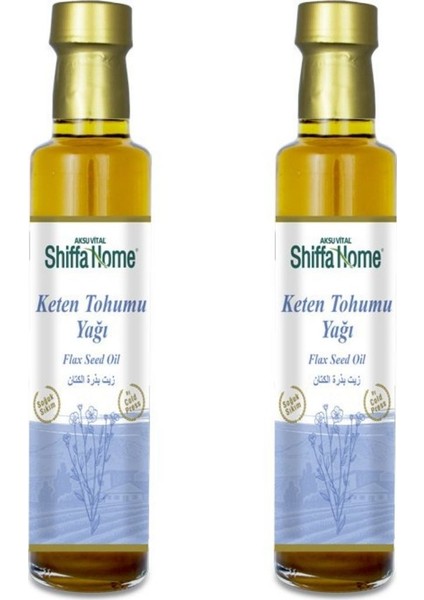 Keten Tohumu Yağı 250 ml x 2'li