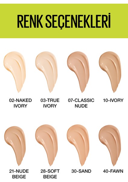 Superstay Active Wear Fondöten- 07 Classic Nude indirimleri