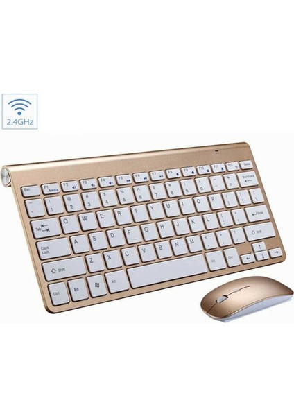 Kablosuz Taşınabilir Wireless Klavye Mouse Set