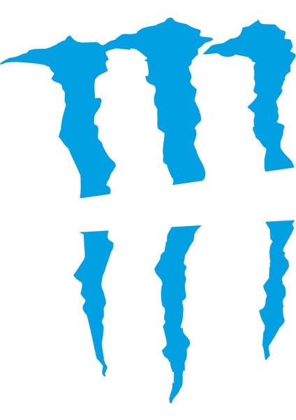 Monster Pençe Izi Sticker - 15045