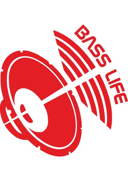 Bass Life Muzik Sticker - 15072