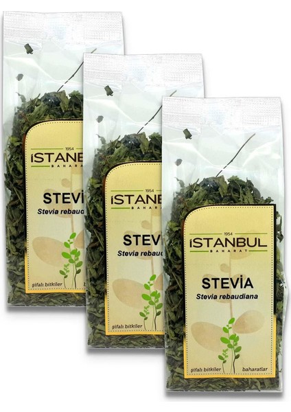 3 'lü Istanbul Baharat Stevia Yaprağı (Şeker Otu) 20 gr