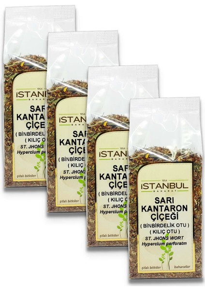4 'lü Istanbul Baharat Sarı Kantaron Çiçeği 70 gr