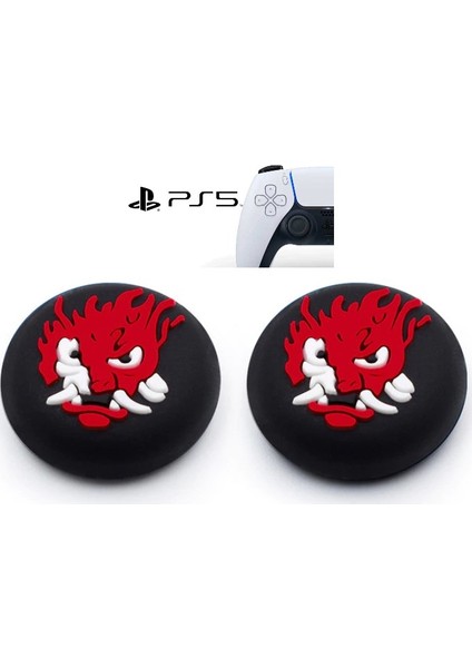 Ps5 Dualsense 1 Çift Kabartma Desenli Analog Başlığı