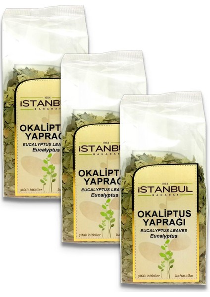 3 'lü Istanbul Baharat Okaliptüs Yaprağı 50 gr