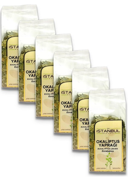 6 'lı Istanbul Baharat Okaliptüs Yaprağı 50 gr
